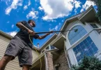 how to clean windows at home